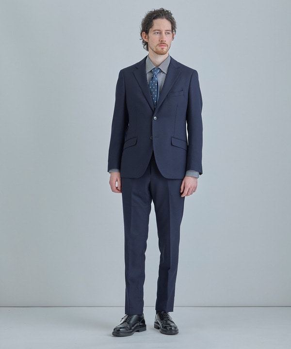 小紋グレンチェックxドット柄シルクネクタイ 詳細画像 1