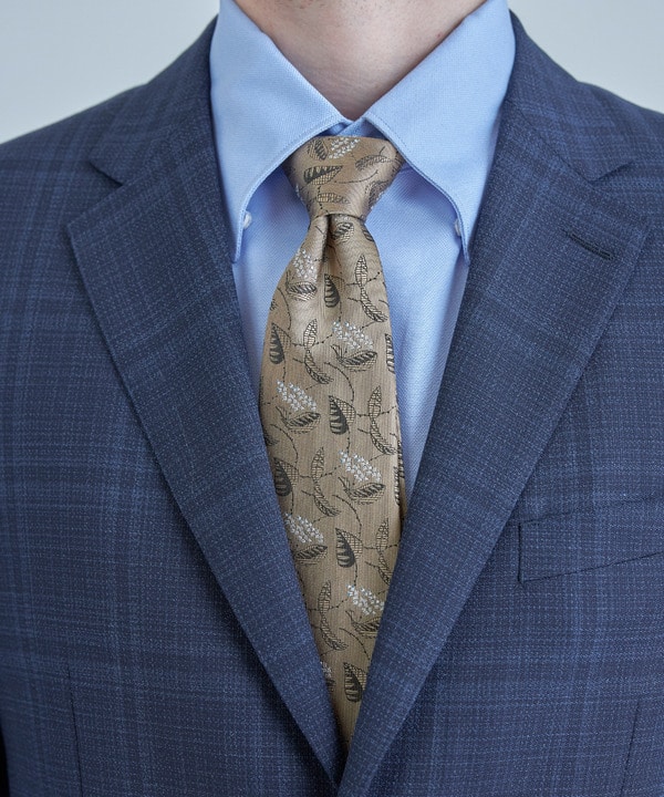 【TIE YOUR TIE /タイユアタイ】フローラル柄ネクタイ 詳細画像 4