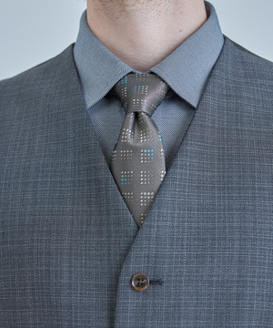 【TIE YOUR TIE /タイユアタイ】ヴィンテージ小紋柄ネクタイ