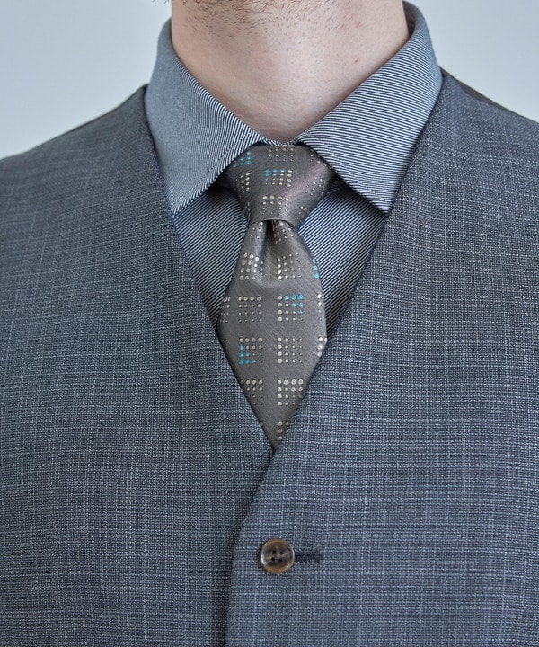 【TIE YOUR TIE /タイユアタイ】ヴィンテージ小紋柄ネクタイ 詳細画像 4