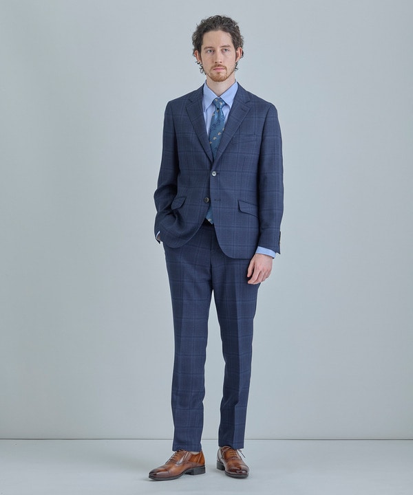 【TIE YOUR TIE /タイユアタイ】フローラルシャドーストライプ柄ネクタイ 詳細画像 2