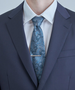 【TIE YOUR TIE /タイユアタイ】配色ペイズリー柄ネクタイ