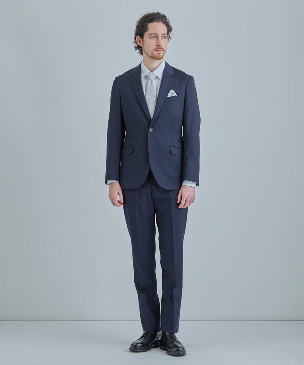 シャドーペイズリー柄シルクチーフ 詳細画像 1