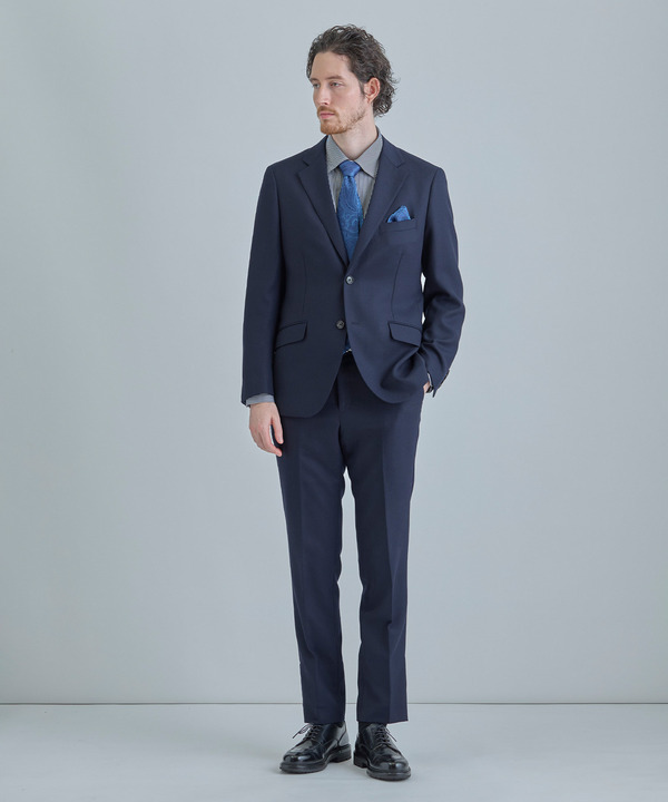 シャドーペイズリー柄シルクチーフ 詳細画像 3