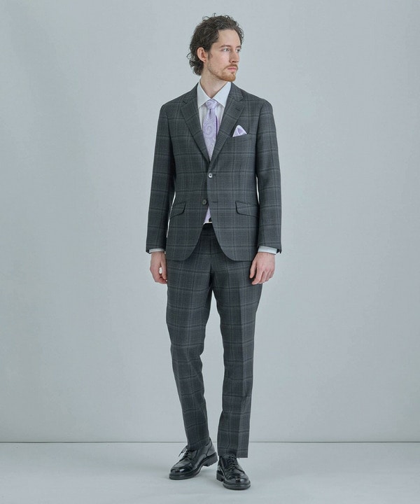 シャドーペイズリー柄シルクチーフ 詳細画像 8