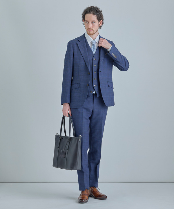 ジオメトリック柄シルクチーフ 詳細画像 3