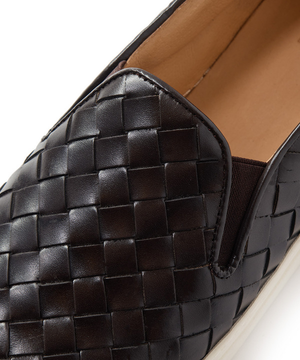 イントレチャートレザースニーカー 詳細画像 11