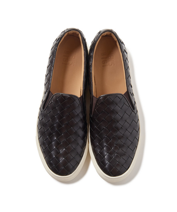 イントレチャートレザースニーカー 詳細画像 7