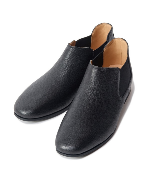 山羊皮サイドゴアブーツ 詳細画像 ブラック 1