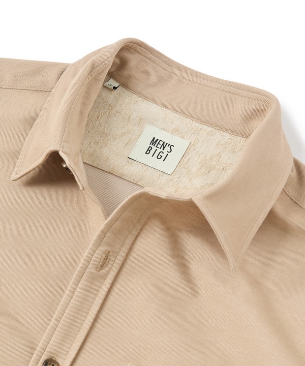 デニムジャージ シャツブルゾン＜ストレッチ＞ 詳細画像 11