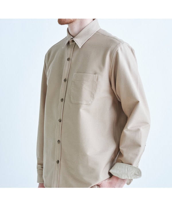 デニムジャージ シャツブルゾン＜ストレッチ＞ 詳細画像 15