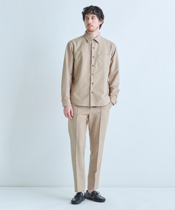 デニムジャージ シャツブルゾン＜ストレッチ＞ 詳細画像 19