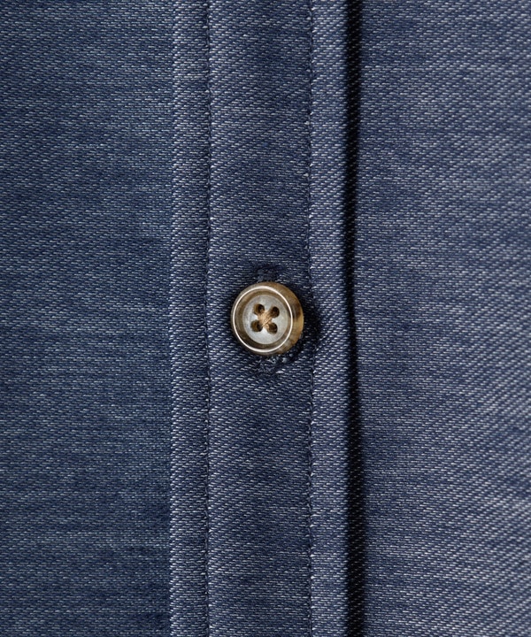 デニムジャージ シャツブルゾン＜ストレッチ＞ 詳細画像 2