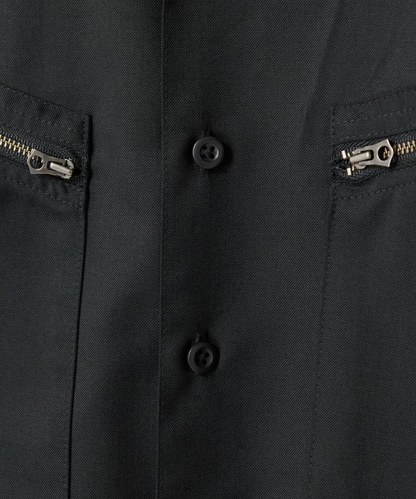 ウールツイル オープンカラーワークシャツ 詳細画像 16