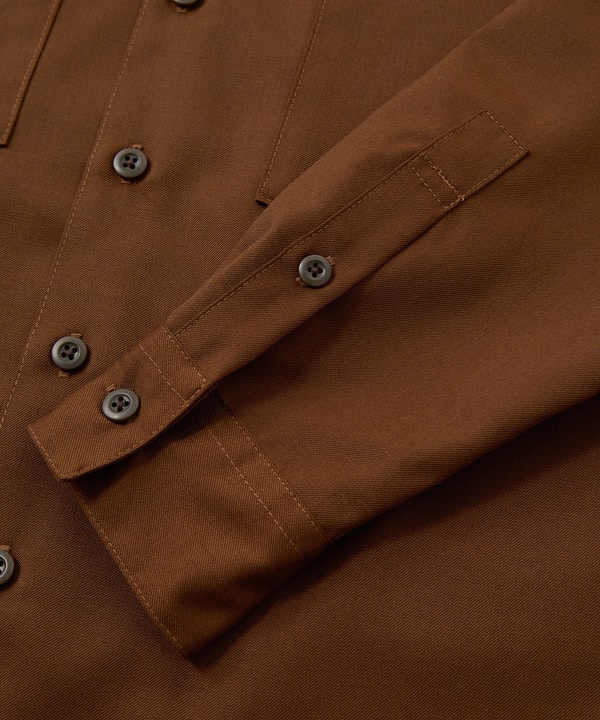 ウールツイル オープンカラーワークシャツ 詳細画像 19