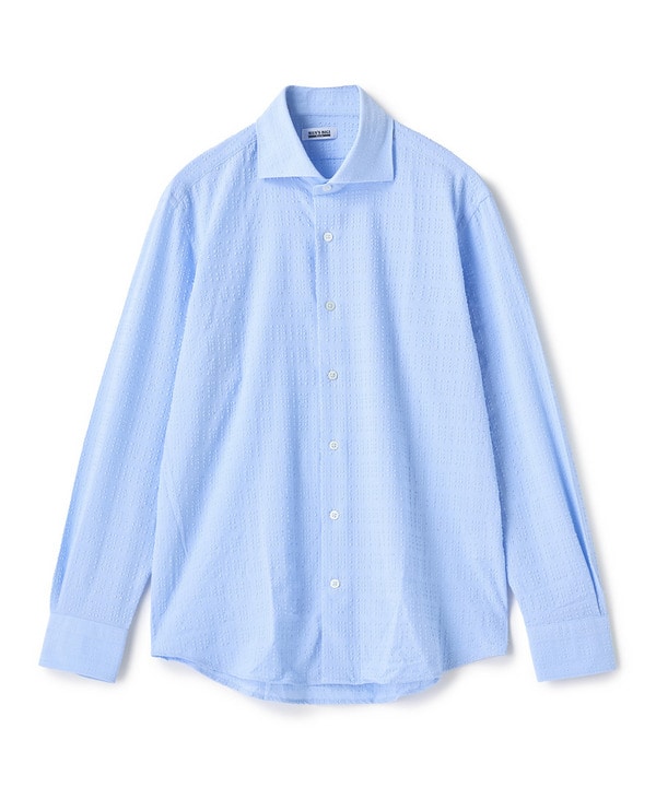 ブロックサッカー カジュアルシャツ＜ストレッチ＞ 詳細画像 サックスブルー 1