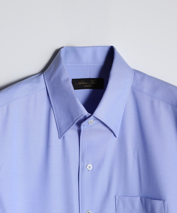 【ACTIVE TAILOR/アクティブテイラー】COOL MAX ロイヤルオックスドレスシャツ＜吸水速乾/イージーケア＞ 詳細画像 2