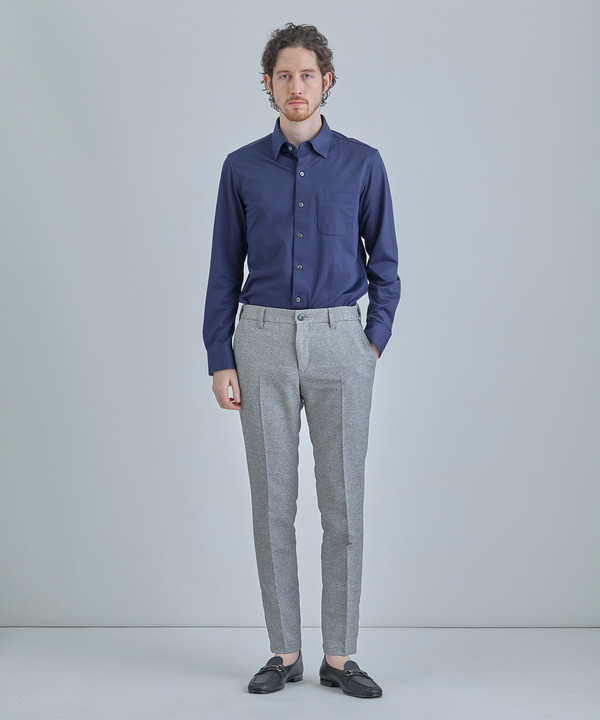 J-CAMICIE ハイゲージジャージドレスシャツ（Albini&times;RENU）＜ストレッチ＞ 詳細画像 11