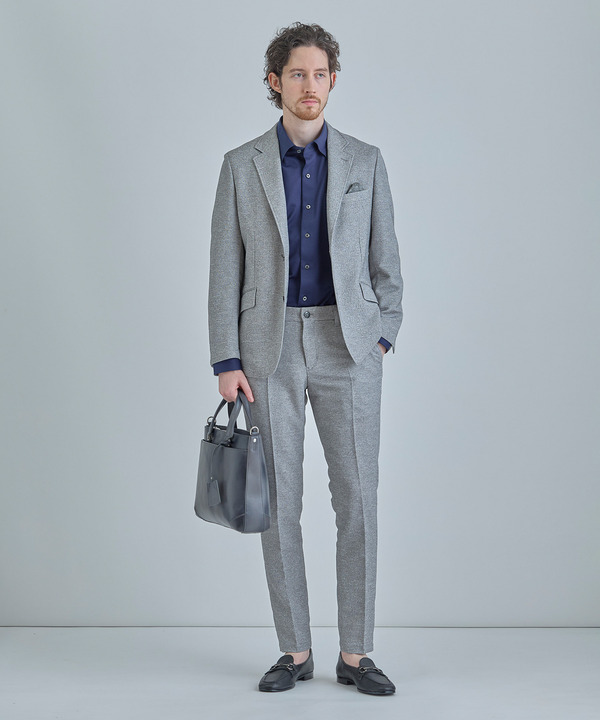 J-CAMICIE ハイゲージジャージドレスシャツ（Albini&times;RENU）＜ストレッチ＞ 詳細画像 15