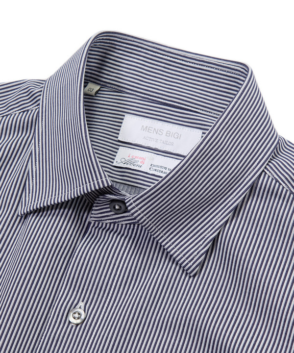 J-CAMICIE ハイゲージジャージドレスシャツ（Albini&times;RENU）＜ストレッチ＞ 詳細画像 17