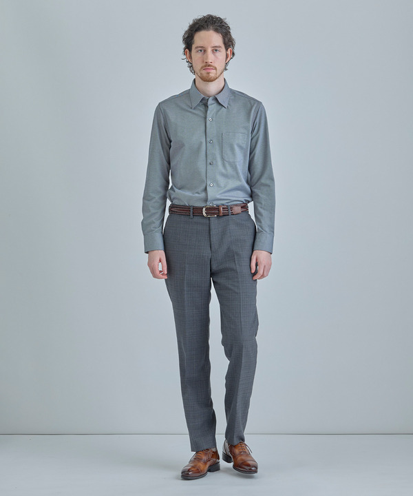 J-CAMICIE ハイゲージジャージドレスシャツ（Albini&times;RENU）＜ストレッチ＞ 詳細画像 9