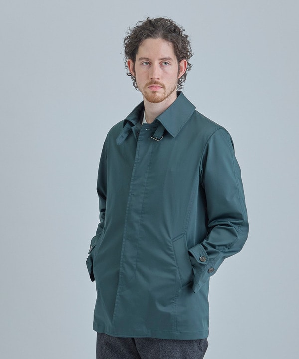 LIMONTA EAST ストレッチギャバ ステンカラーコート＜ストレッチ・防風・撥水・透湿性＞ 詳細画像 4