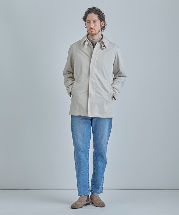 LIMONTA EAST ストレッチギャバ ステンカラーコート＜ストレッチ・防風・撥水・透湿性＞ 詳細画像 6