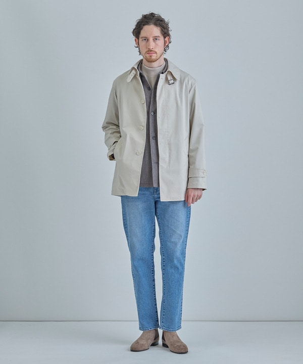 LIMONTA EAST ストレッチギャバ ステンカラーコート＜ストレッチ・防風・撥水・透湿性＞ 詳細画像 7