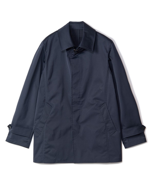 LIMONTA EAST ストレッチギャバ ステンカラーコート＜ストレッチ・防風・撥水・透湿性＞ 詳細画像 ネイビー 1