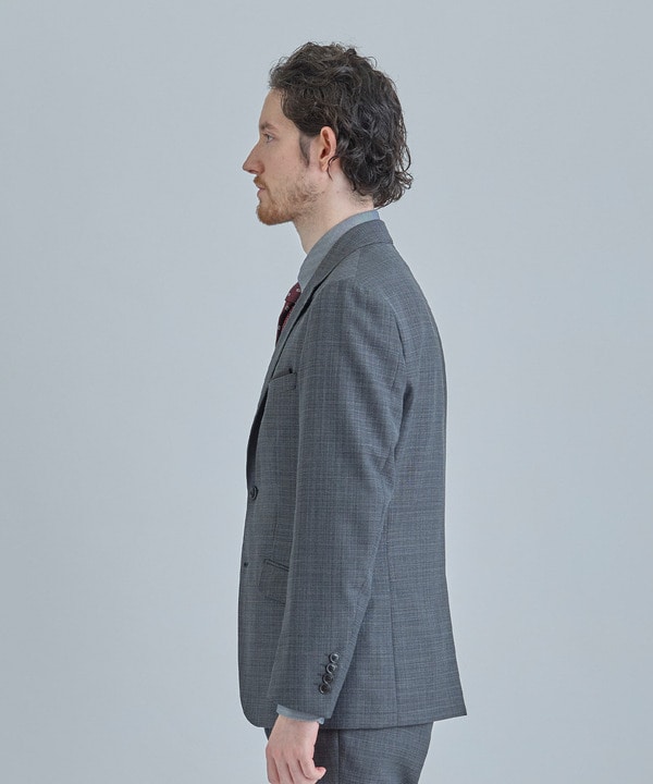 ミックスヤーン/ホップサックテーラードジャケット 詳細画像 1