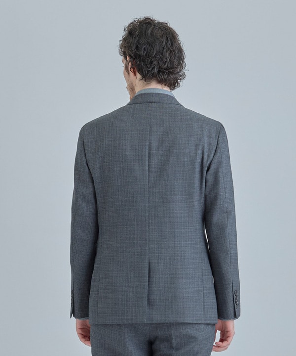 ミックスヤーン/ホップサックテーラードジャケット 詳細画像 2