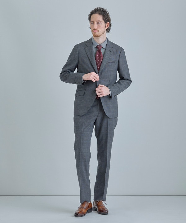 ミックスヤーン/ホップサックテーラードジャケット 詳細画像 3