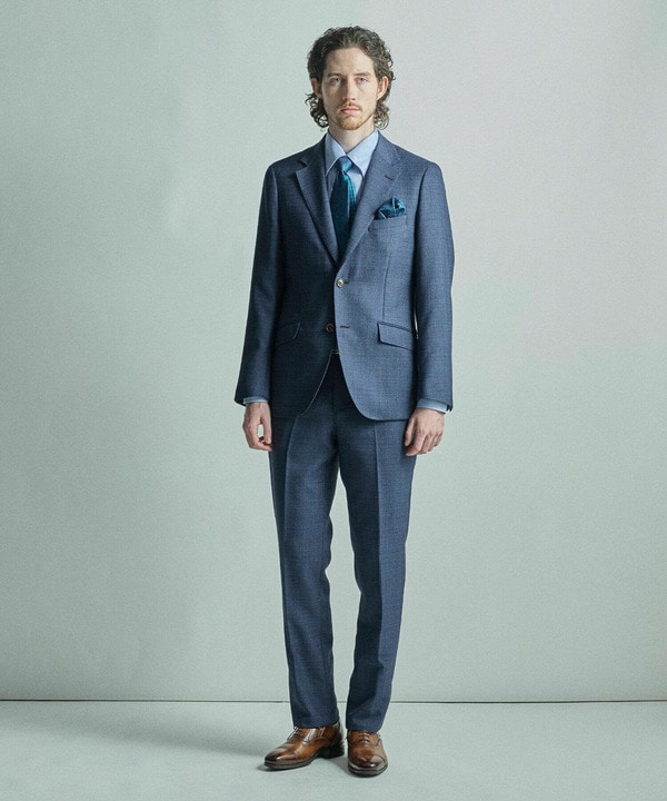 ミックスヤーン/ホップサックテーラードジャケット 詳細画像 4