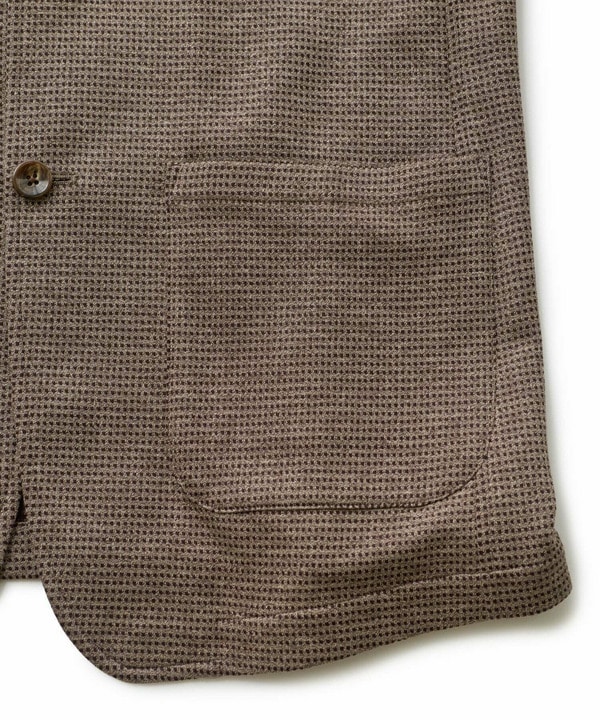 ピンドットダブルラッセル ライトジャケット＜ストレッチ＞＜速乾性＞ 詳細画像 15