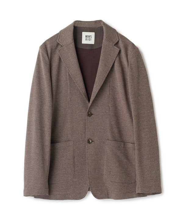 ピンドットダブルラッセル ライトジャケット＜ストレッチ＞＜速乾性＞ 詳細画像 ベージュ 1