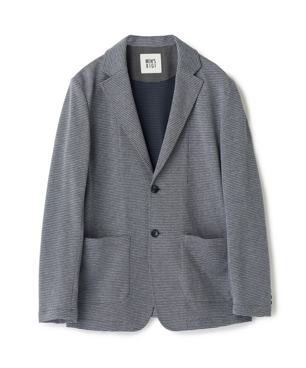 ピンドットダブルラッセル ライトジャケット＜ストレッチ＞＜速乾性＞ 詳細画像 グレー 1