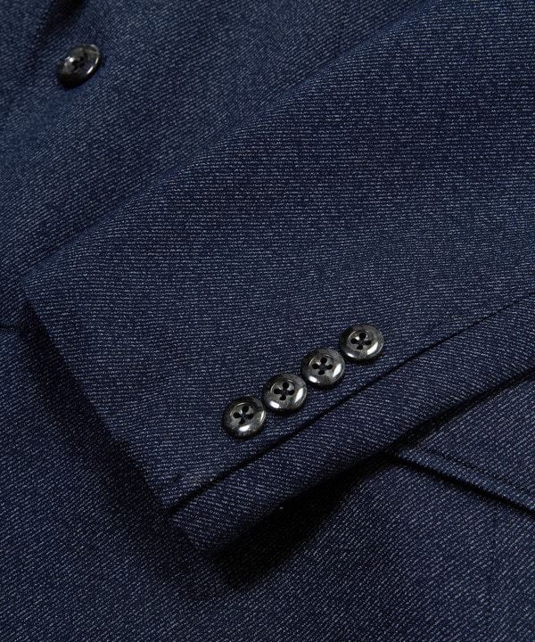 【ACTIVE TAILOR/アクティブテイラー】ハイゲージツイル ジャージジャケット＜防シワ性＞＜ストレッチ＞ 詳細画像 13