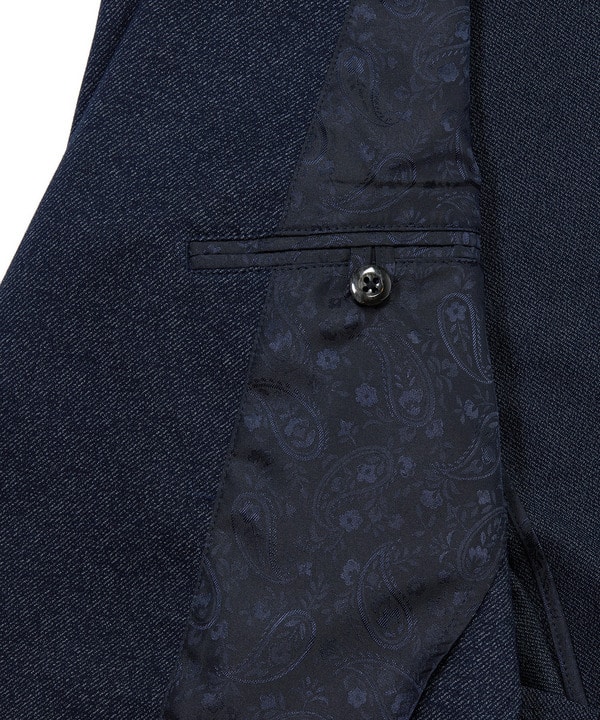 【ACTIVE TAILOR/アクティブテイラー】ハイゲージツイル ジャージジャケット＜防シワ性＞＜ストレッチ＞ 詳細画像 16