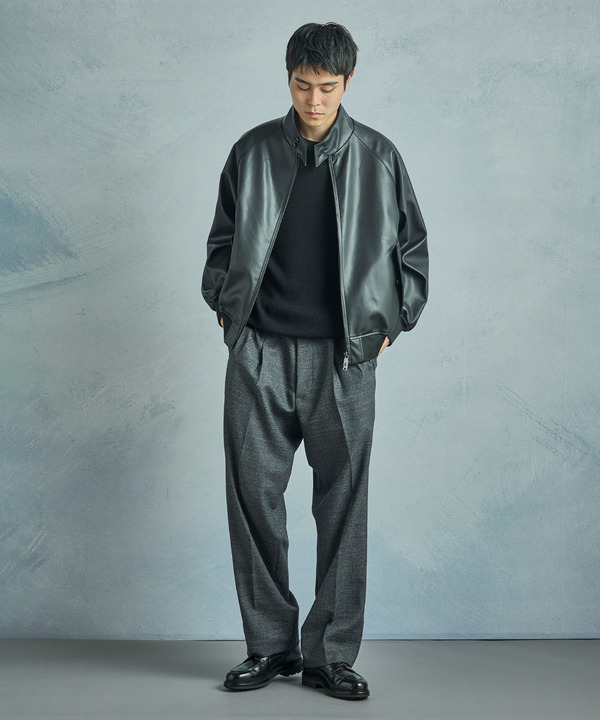 【BARACUTA/バラクータ】別注フェイクレザーG9ハリントンジャケット 詳細画像 18