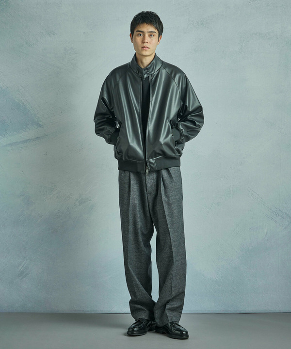 【BARACUTA/バラクータ】別注フェイクレザーG9ハリントンジャケット 詳細画像 19
