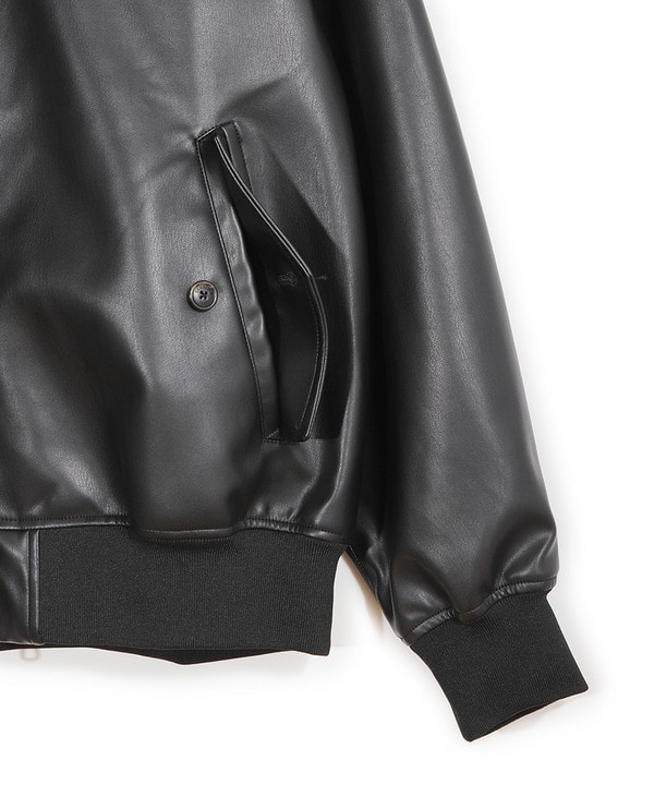 【BARACUTA/バラクータ】別注フェイクレザーG9ハリントンジャケット 詳細画像 5