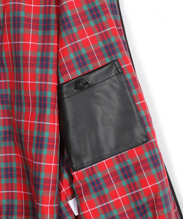 【BARACUTA/バラクータ】別注フェイクレザーG9ハリントンジャケット 詳細画像 7