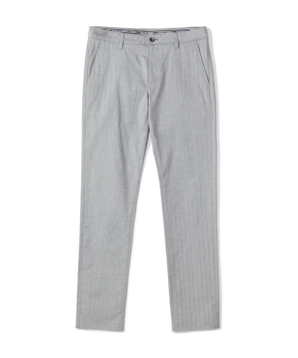 シャドーヘリンボーンストレッチパンツ 詳細画像 ライトグレー 1