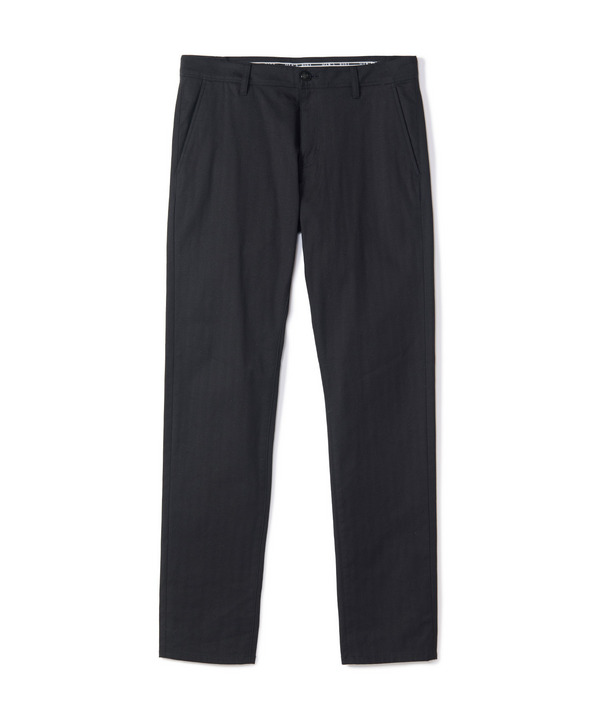 シャドーヘリンボーンストレッチパンツ 詳細画像 ブラック 1