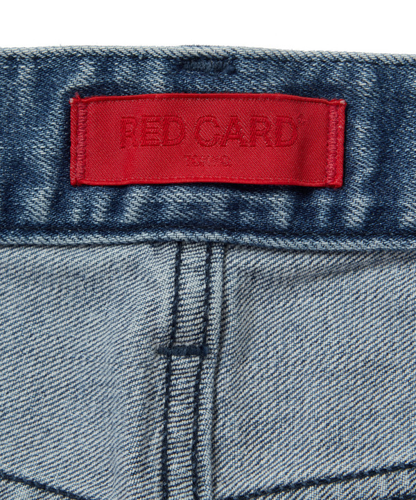 【RED CARD/レッドカード】別注 Bass クリーンライトデニム 詳細画像 11