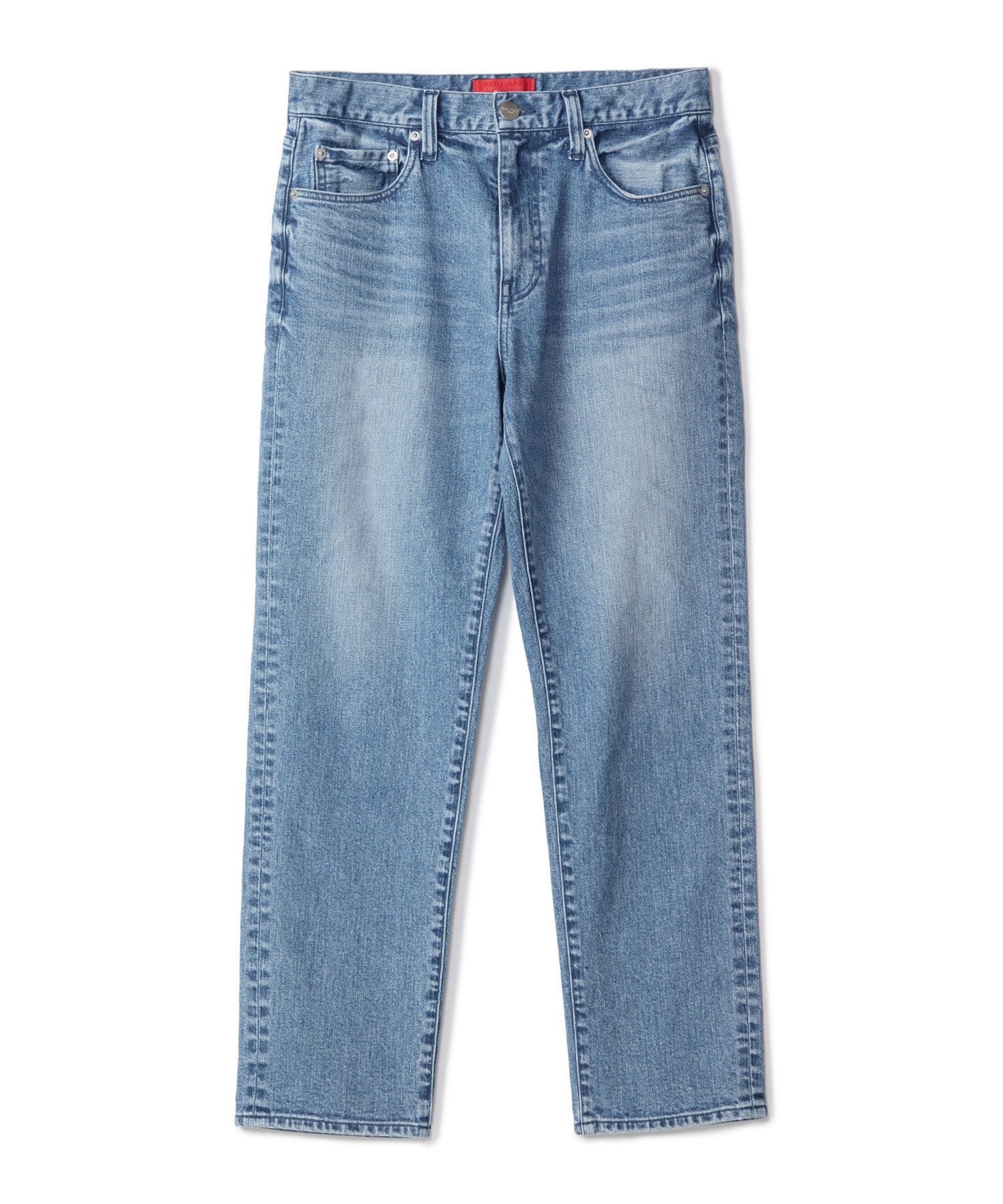 RED CARD/レッドカード】別注 Bass クリーンライトデニム｜メンズ