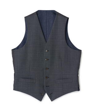 ミックスヤーン/ポップサック リバーシブルベスト