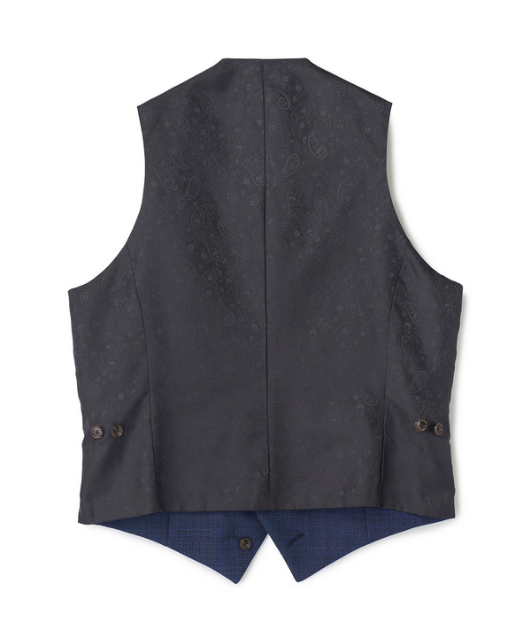 ミックスヤーン/ポップサック リバーシブルベスト 詳細画像 4