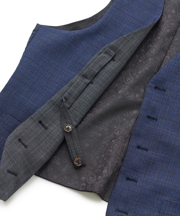 ミックスヤーン/ポップサック リバーシブルベスト 詳細画像 8