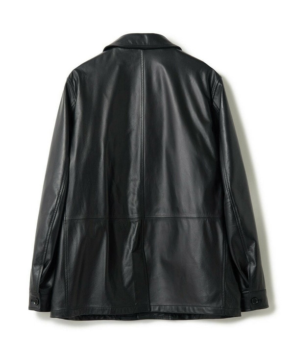 ライトラムレザー カバーオールブルゾン 詳細画像 11